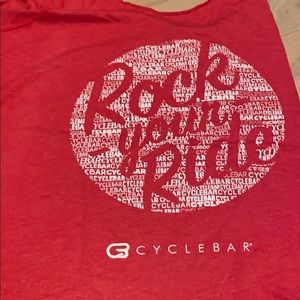 Cycle bar rock your ride tank